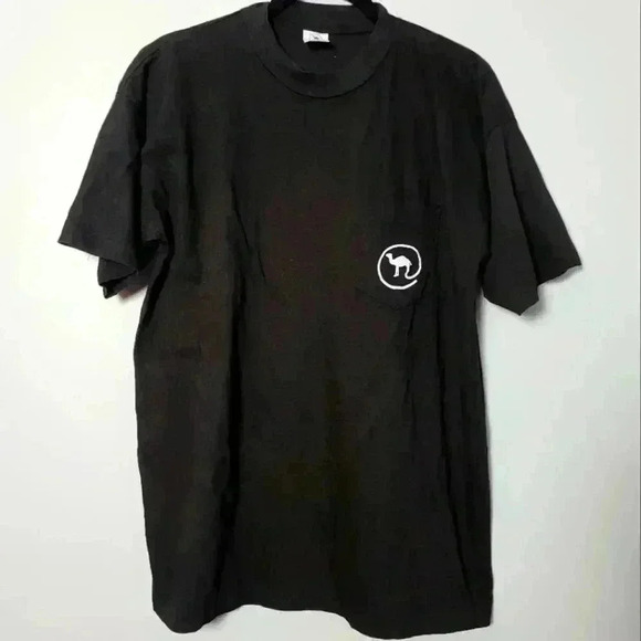 Vintage 90's Camel Men's XL where it's at black T-shirt - Picture 1 of 5